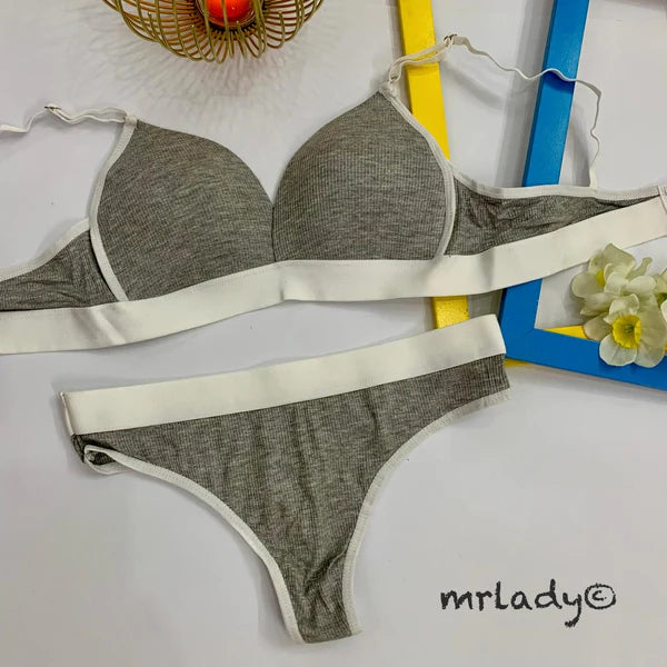 HIP HOP THIN PAD BRA SET V4