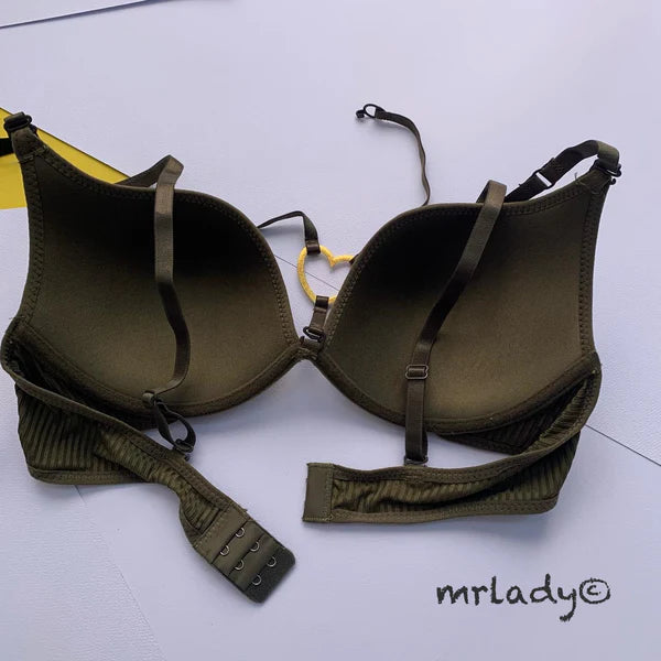LOVE RING THIN PAD BRA SET