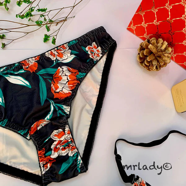 SPRING THIN PAD BRA SET
