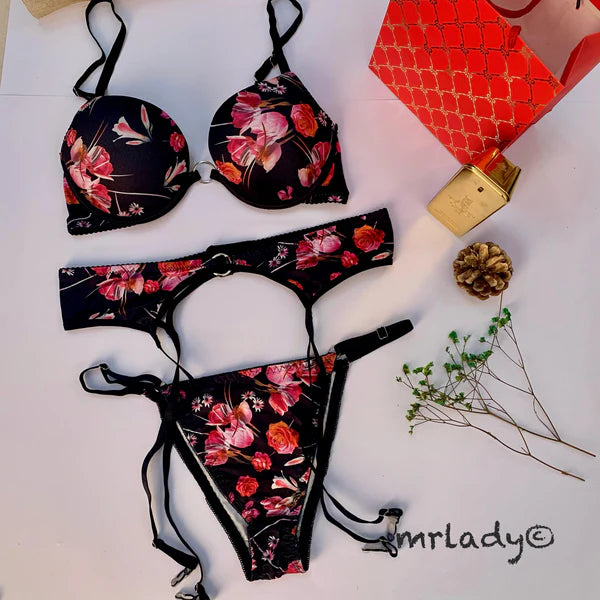 3 PCS THIN PAD BRA SET